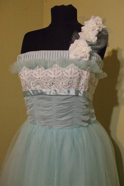 50's Style Tulle Gown
