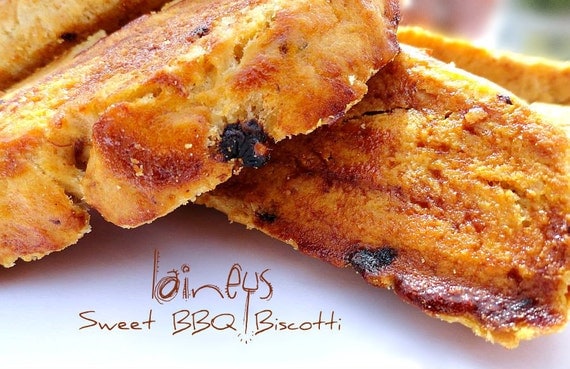 Laineys Sweet BBQ Biscotti