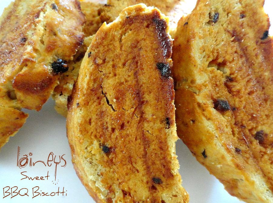 Laineys Sweet BBQ Biscotti