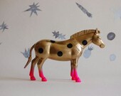 polka dot zebra//golden//the strange planet