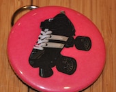 Roller Derby Rollerskate BOTTLE OPENER with Keychain 2-1/4 2.25