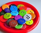 Braille Alphabet Button Fridge Magnet Set