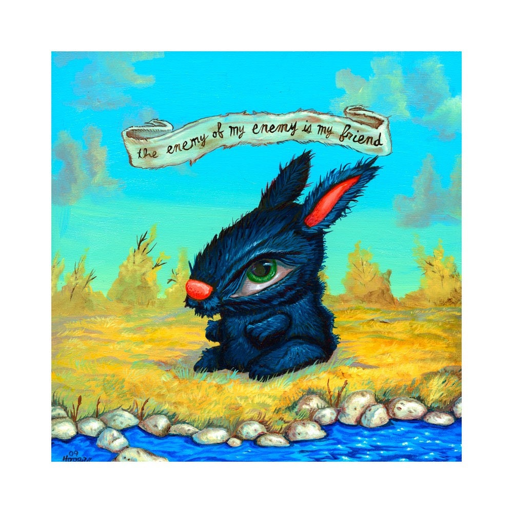 Bunny - The enemy of my enemy is my friend - Reproduction