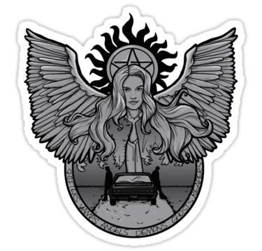individual die cut Supernatural sticker