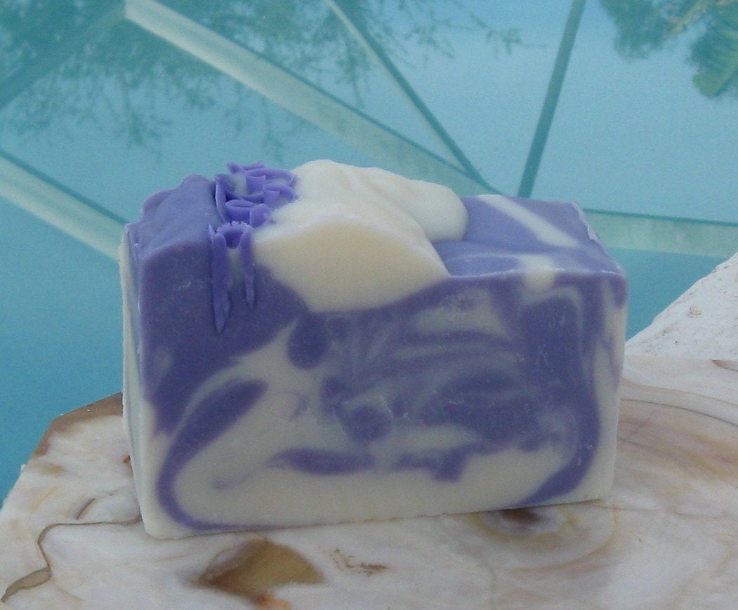 Lavender Cold Process Soap Essential Oil Vegan 5 oz
