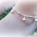 Sterling Silver .925 Jingle Bell Bracelet. Jingle Bell Anklet. Jingle Bell Adult Bracelet. Bell Charm Bracelet. Baby Jingle Bell Bracelet
