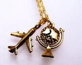 Globetrotter Necklace -- Silver Version