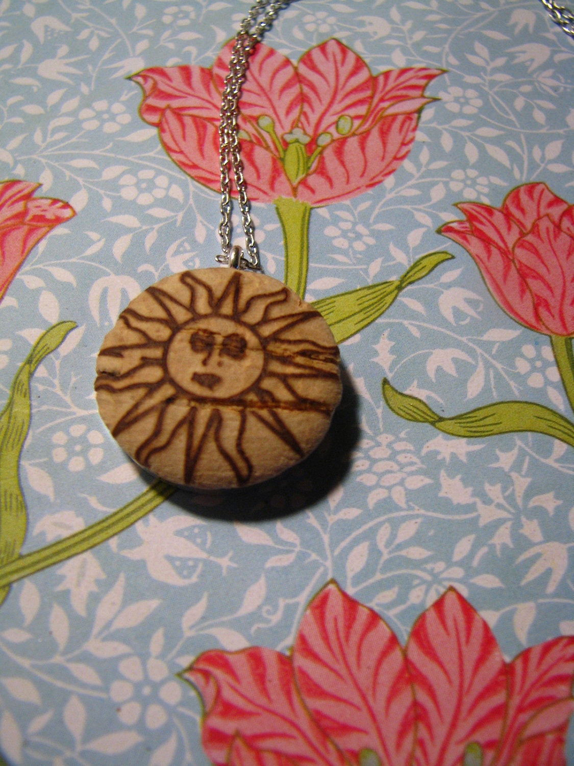 Sun Face Necklace