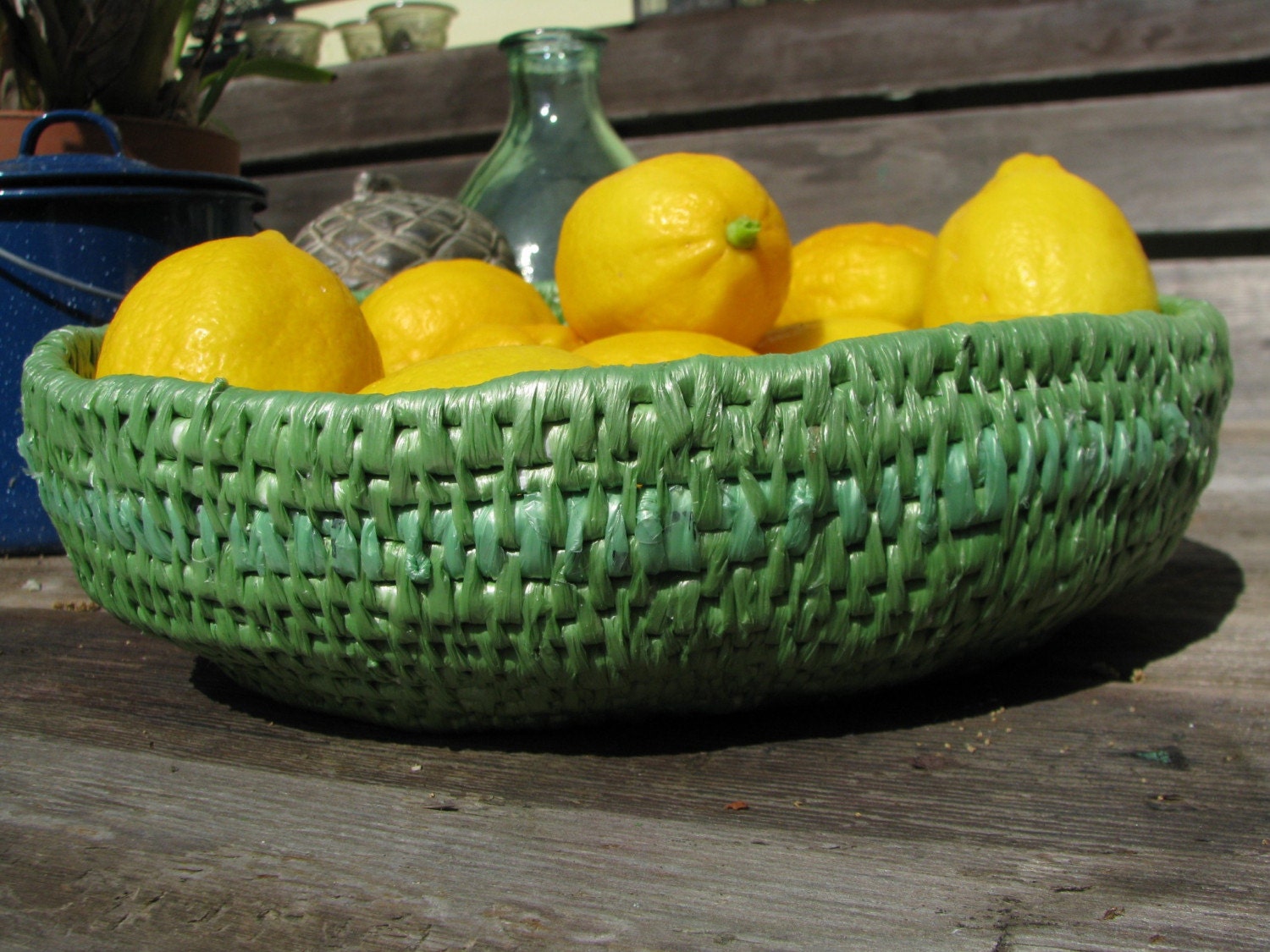 Recycled Plastic Basket