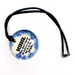Science. You Don't have to Believe in it For it to be True Ceramic Necklace in Lavender and Blue