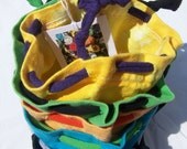 Wristlet Pouches FIVE Repurposed Tee Shirt Sleeves