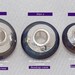 SALE Fits-Pandora Size 1, 2, 3 BeadCaps Sterling Silver