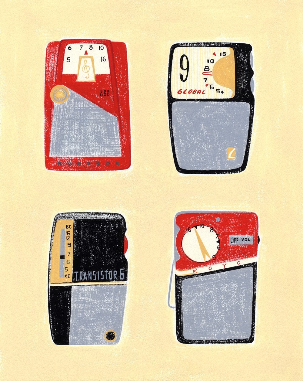 Transistor Radios / print
