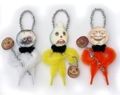 Chenille Ornaments - Handmade Vintage Style Halloween Ornaments