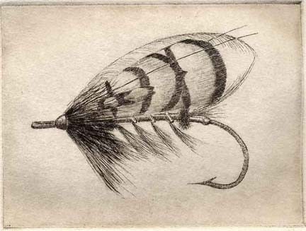Fly Fishing fishing fly etching  June Bug
