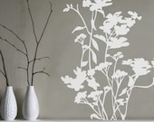 Hedgerow wall graphic