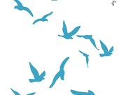 Fly Away wall graphic