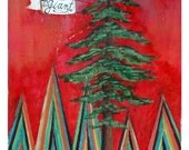 California Redwood-Signed Archival Print