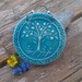 Tree of Life Tile in Turquoise