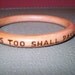 This too shall pass... Skinny Bangle