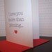 I Love You More than Pinning Card...gotta love Pinterest