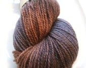 ON SALE Alpaca & Wool Hand Dyed Sock Yarn Mountain Top 264 yards