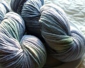 American Fine Wool and Nylon Super Soft Sock Yarn LAVENDER BUD Kettle Dyed 450 yards