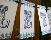 Let's Celebrate Paper Garland Party Banner great decor for any event