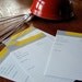 12 MUSTARD SEED 4x6 Recipe Cards in muslin bag