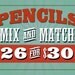 26 for 30 Mix and Match Pencils - Awesome Gift Idea