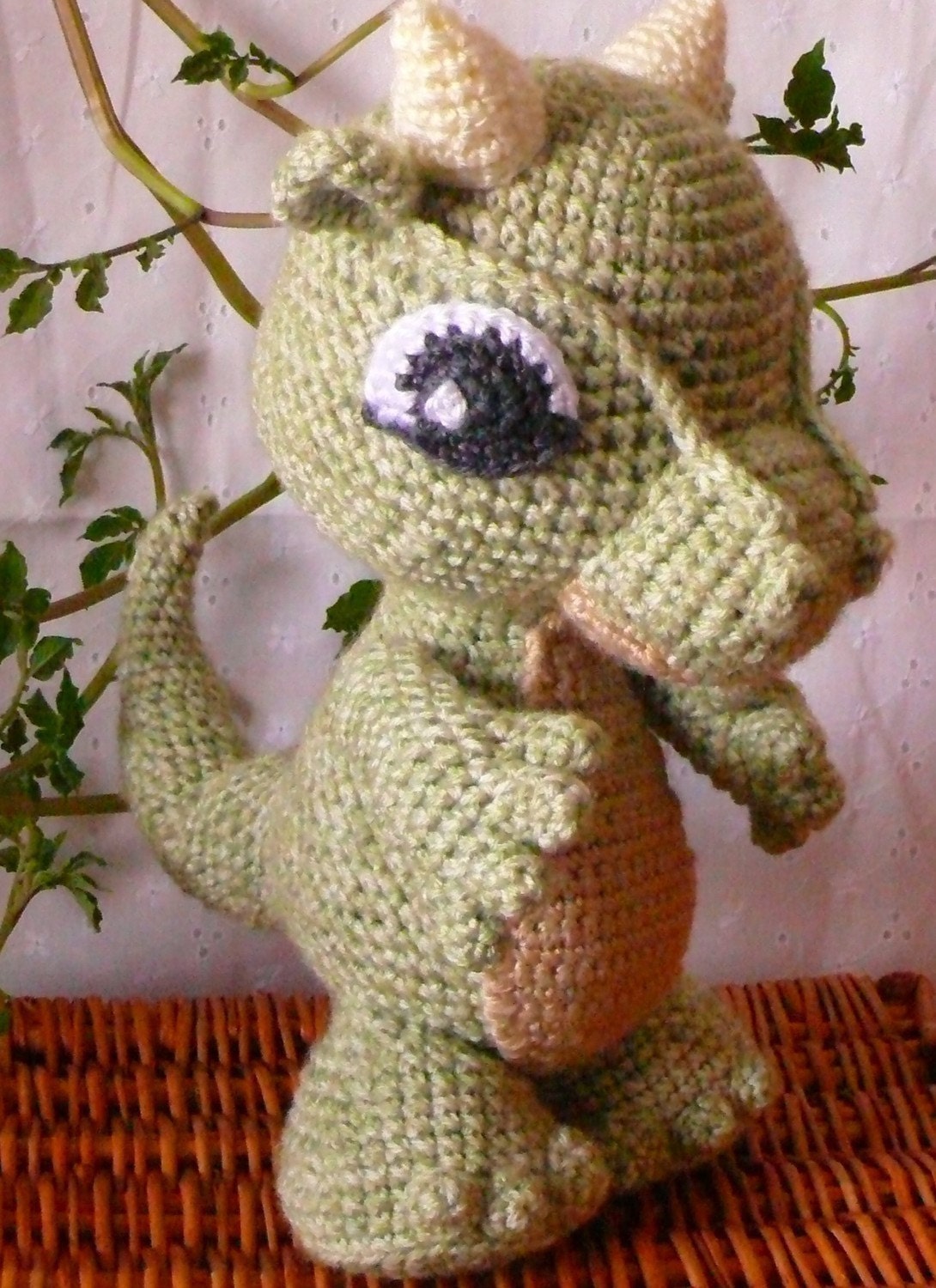 Amigurumi Baby Dragon Crochet Pattern PDF
