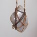 no. 490 - chalcedony and chain tangle necklace