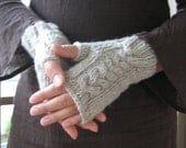 Au Natural wrist warmers