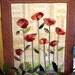 Wall Hanging Poppies In A Hidden Garden
