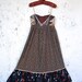 RESERVED FOR RAMONA Gorgeous Designer Vintage Koos Van Den Akker Maxi Dress // with Matching Shawl