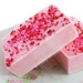 Pink Birthday Cake scented Shea Butter Soap - A Total Confectionary Delight