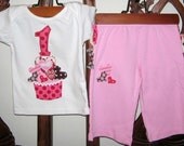 Love Cupcake Set - Top and Ruffle Bum Pant