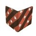 Necktie Wallet - Recycled Tie Prep School Brown Striped