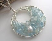 Sea Witch  Aquamarine Necklace