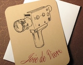 Joie de Vivre Cinema Art Card