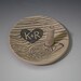 Ring Dish, customized wood grain
