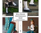Well-Heeled Spatterdashes knitting pattern