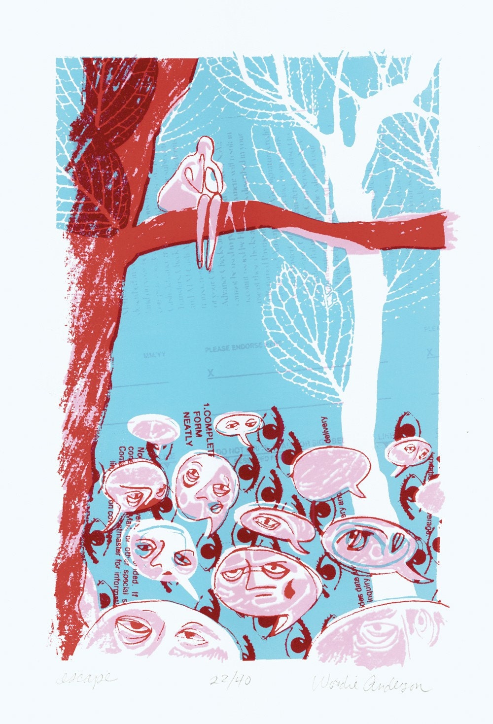 Escape limited-edition print