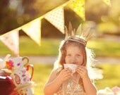 Super SALE Designer's Choice Bunting, Shabby Chic Banner Featuring 5 Large Flags. Garland Banner, Photo Prop, Decoration.