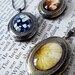 Locket - Vintage Style, Polaroid Photo - Seduction - Antique Silver Necklace - Great for Weddings, Bridesmaids, Mothers Day, Etc.