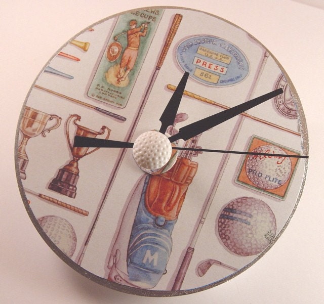 Manly Man Golf Clock ON SALE