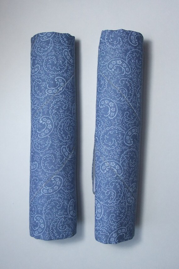 Refrigerator Door Handle Covers Wraps Blue by MaxllyDesigns