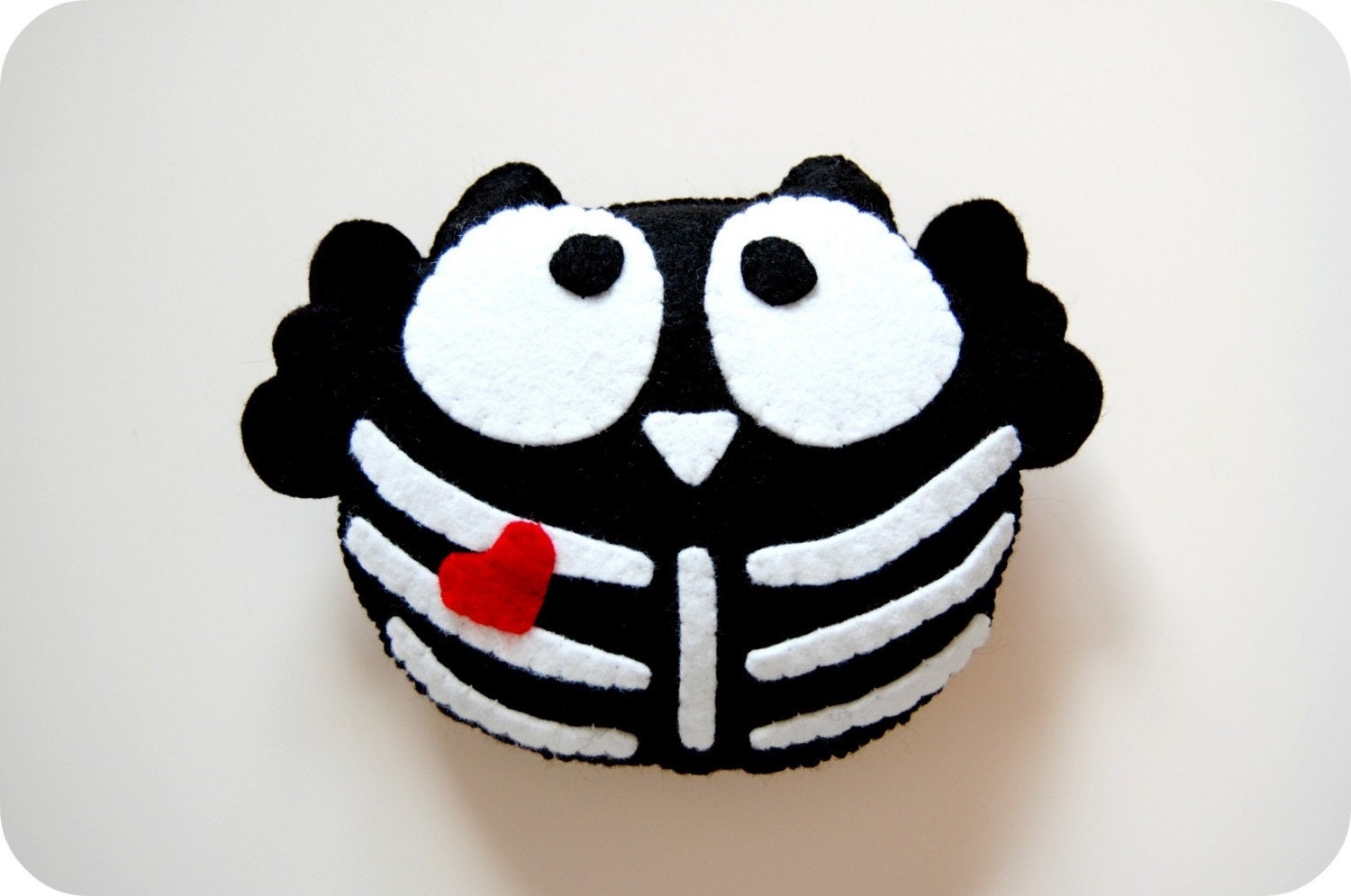 X Ray Owl / Eco Friendly Plush Stuffed Toy