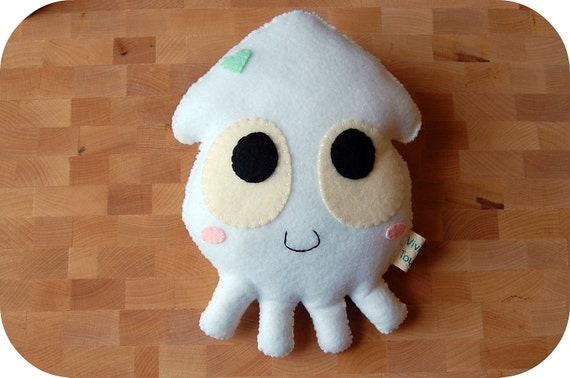 squid plush toy