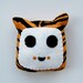 ON SALE Michiko plush  wearing tiger prints
